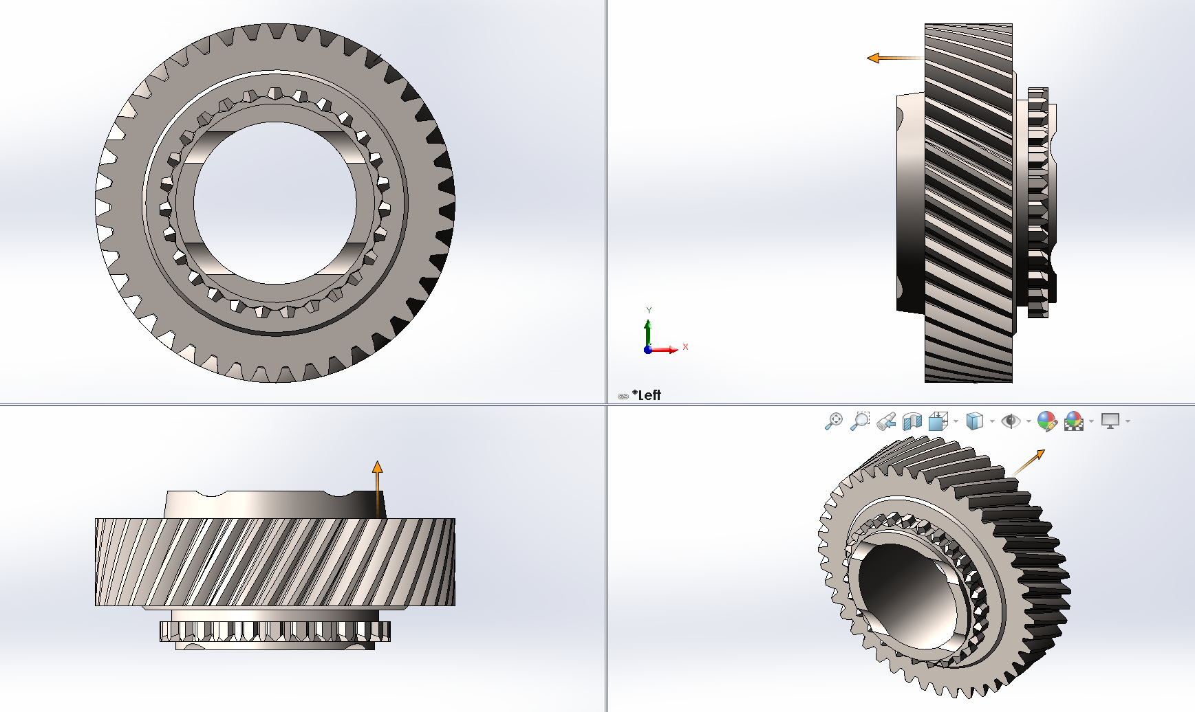 Suzuki Samurai Transfer Case Gearset 1